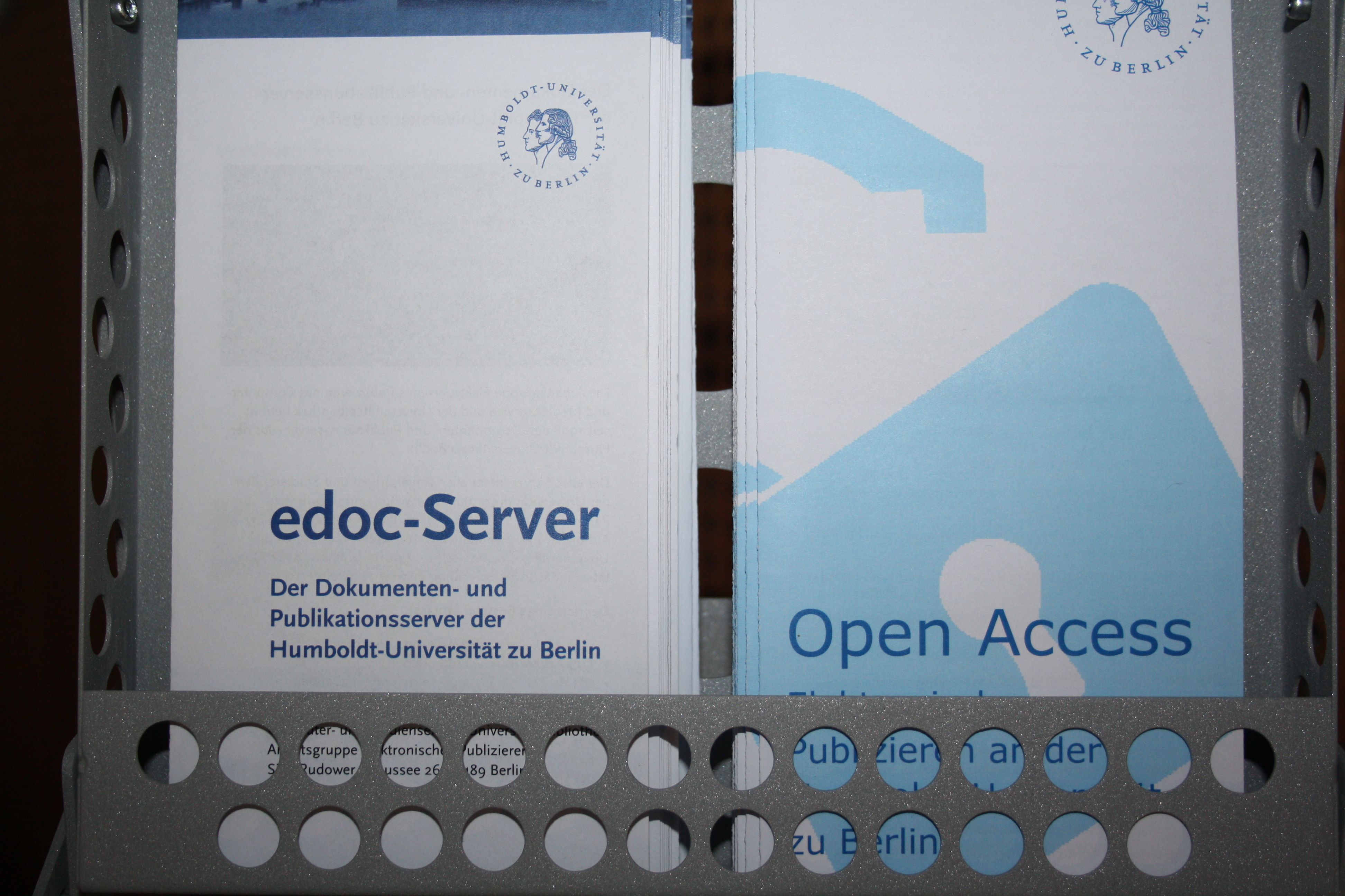 Open Access und edoc-Server zum Mitnehmen