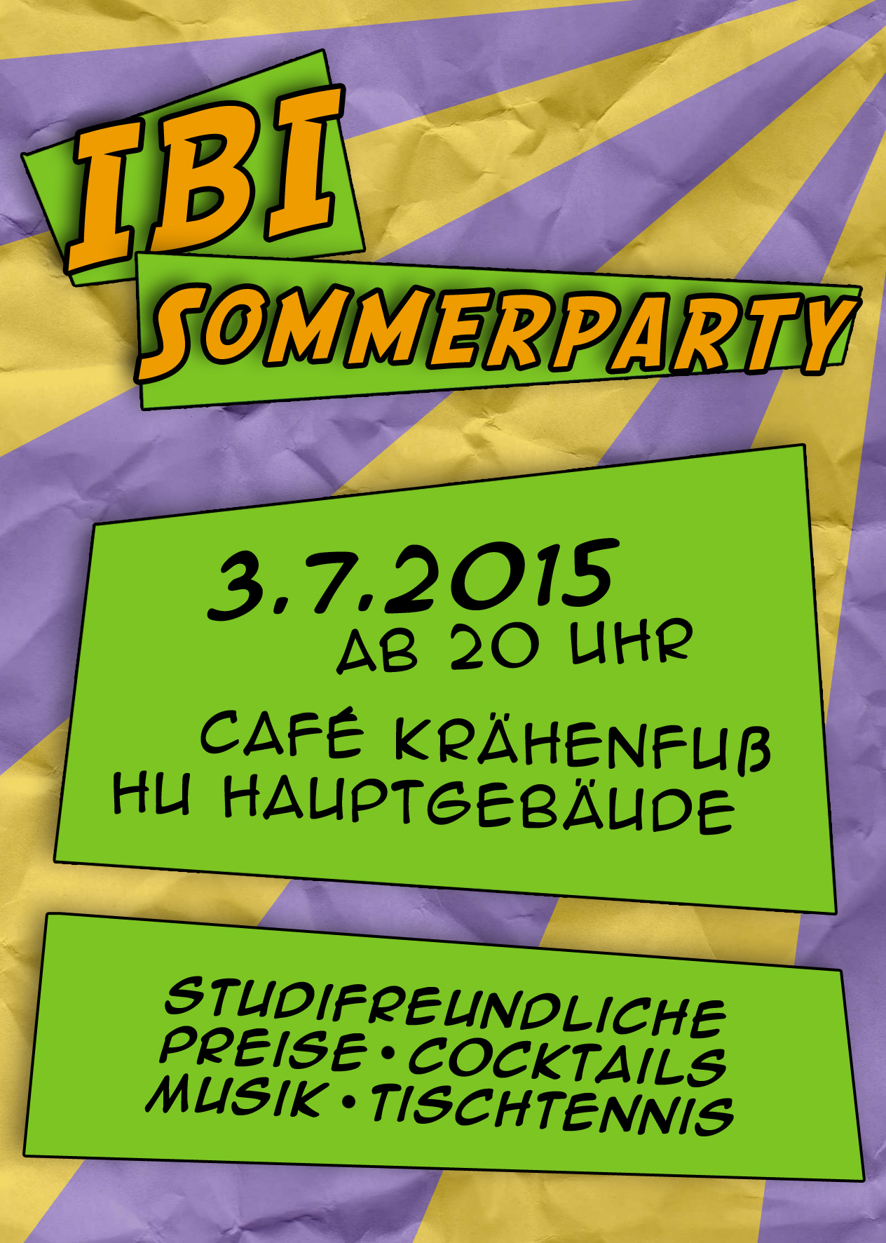 IBI Sommerparty 2015