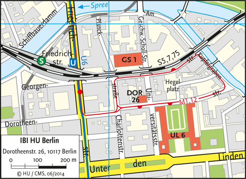 Karte Dorotheenstraße 26, 10117 Berlin